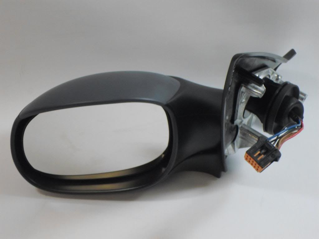 Peugeot 206 CC 2000-2009 Electric Wing Door Mirror Primed Cover Passenger Side