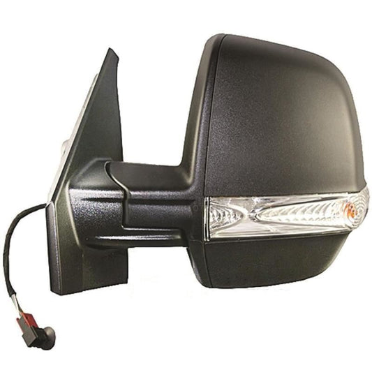 Vauxhall Combo Van Mk3 2012-> Electric Black Wing Door Mirror Passenger Side N/S