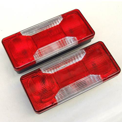 FIAT DOBLO PICKUP 2010-> REAR TAIL LIGHT LENSE'S 1 PAIR O/S & N/S