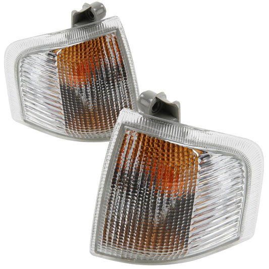FORD ORION 1986-1990 FRONT INDICATORS CLEAR 1 PAIR O/S & N/S