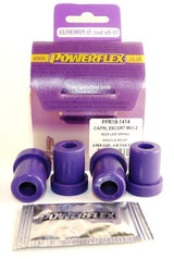 For Ford Escort Mk2 1974-1981 PowerFlex Leaf Spring Shackle Mounts
