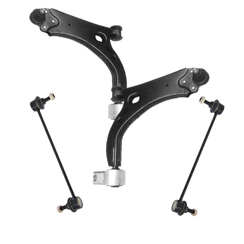 For Ford Fusion 2002-2012 Front Lower Wishbones Arms and Drop Links Pair