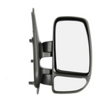 Renault Master Van 2003-2010 Manual Wing Door Mirror Black Cover Drivers Side