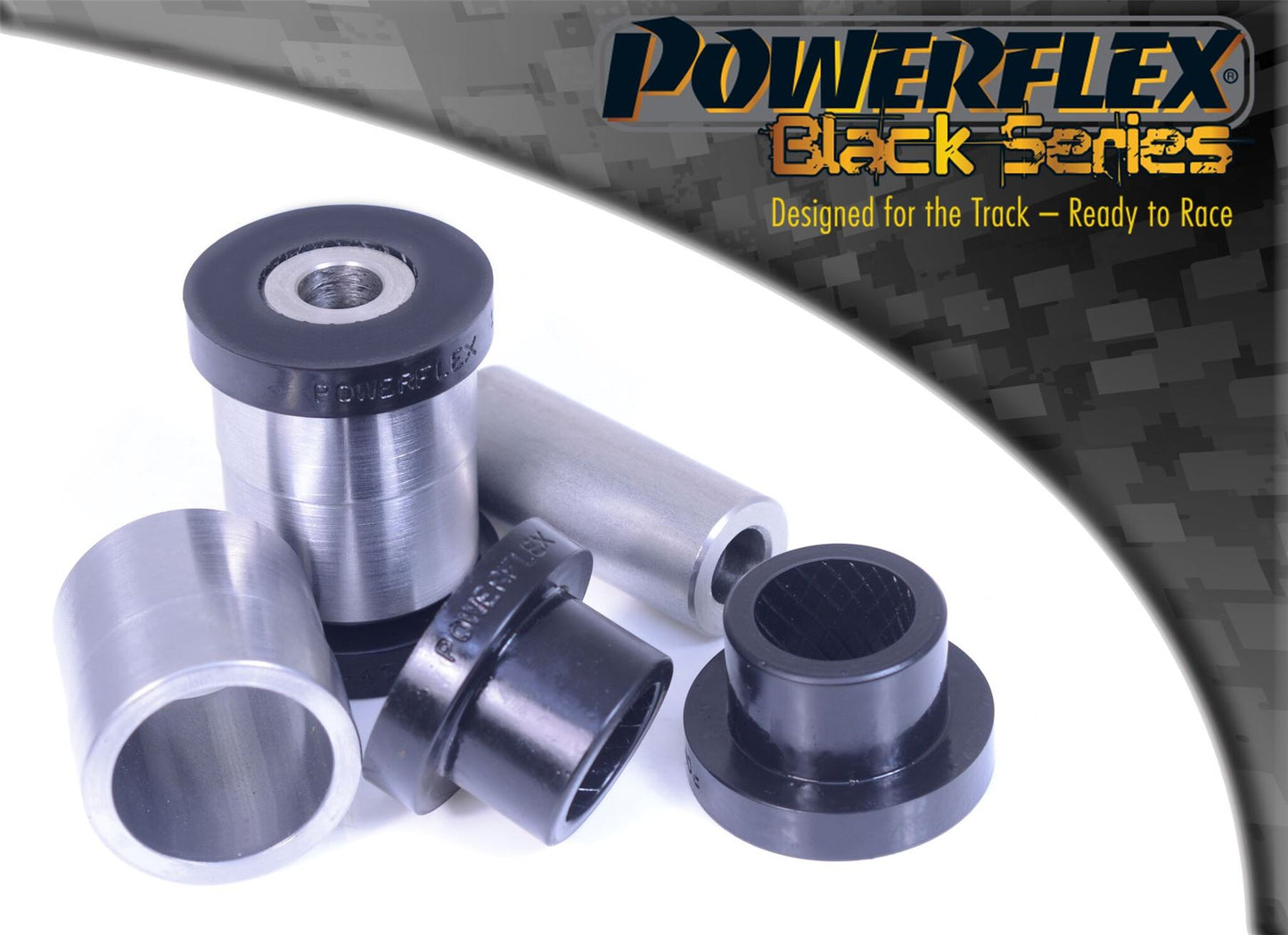 For Volvo V60 (2011 on) PowerFlex Black Rear Lower Arm Inner Bush