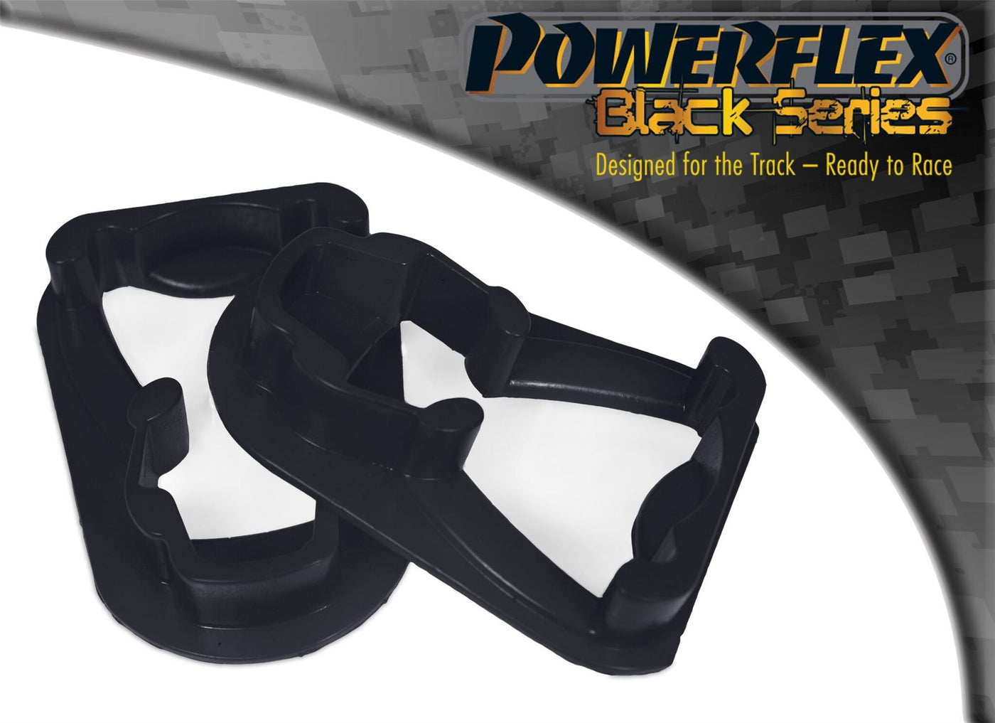 For Volvo S60 (2010 on) PowerFlex Black Lower Engine Mount Insert