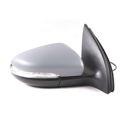 VW Golf Mk6 2009-2013 Electric Heated Primed Wing Door Mirror Right Side