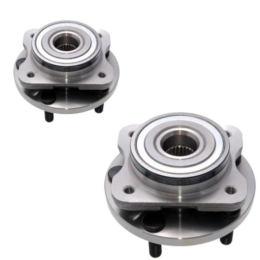 Chrysler Voyager Mk4 2000-2008 Front Hub Wheel Bearing Kits Pair