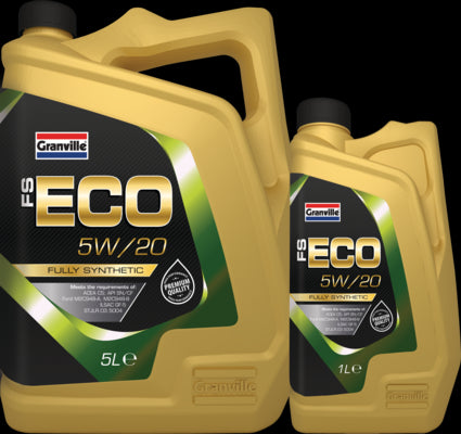Car Engine Oil Granville FS-ECO Ford Ecoboost SAE 5W20 Fully Synthetic 5L 5 Litre