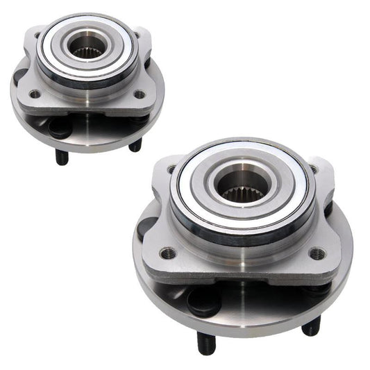 For Chrysler Voyager 1995-2008 Front Hub Wheel Bearing Kits Pair