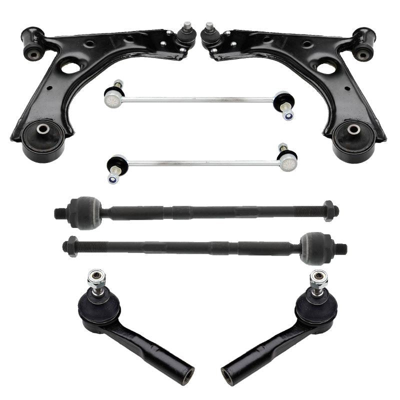 For Vauxhall Corsa D 2006-2014 Front Lower Left and Right Wishbones Arms Kit