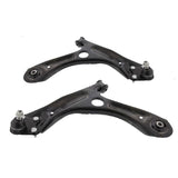 For Skoda Citigo 2011-2017 Front Lower Wishbones Suspension Arms Pair