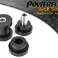 For Skoda Octavia Mk2 1Z 2004-2012 PowerFlex Black Rear Lower Spring Mount Outer