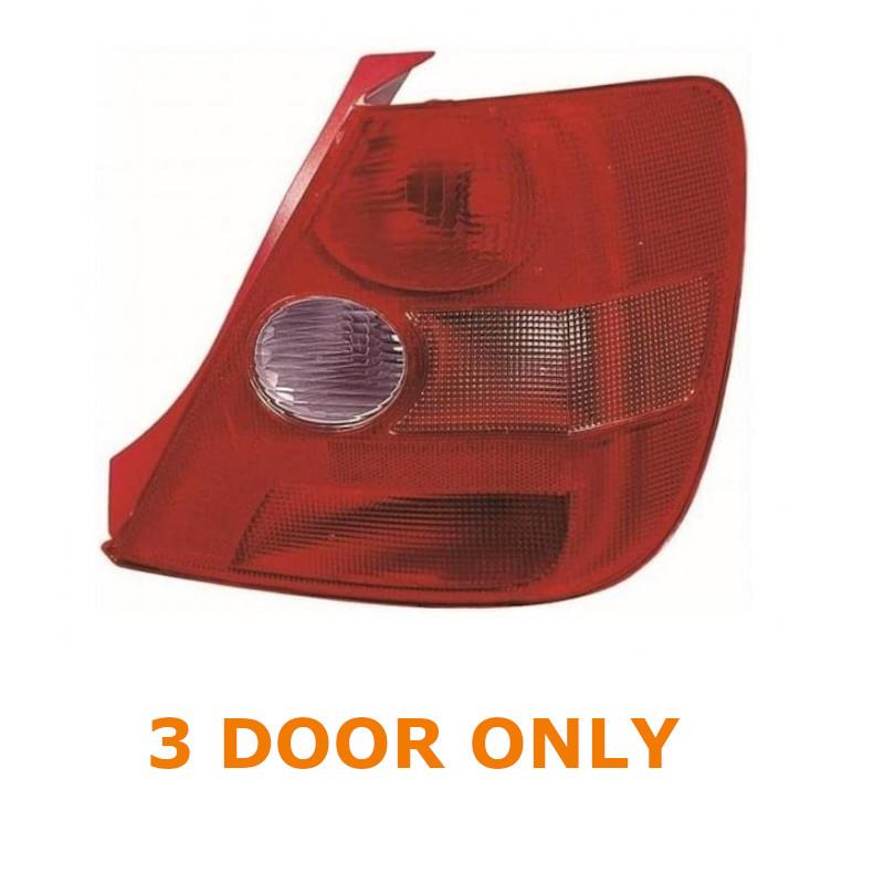 Honda Civic Rear Tail Light Lamp 2001-2003 3 Door Only Drivers Side Right