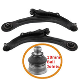For Renault Scenic Mk2 2003-2009 Lower Front Wishbones Suspension Arms Pair