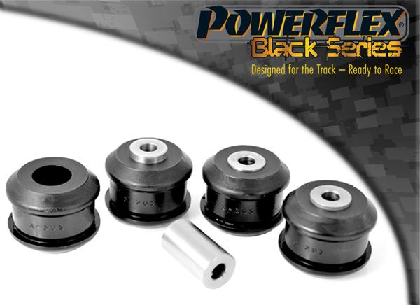For Audi A4 Quattro 2005-2008 PowerFlex Black Front Upper Arm To Chassis Bush