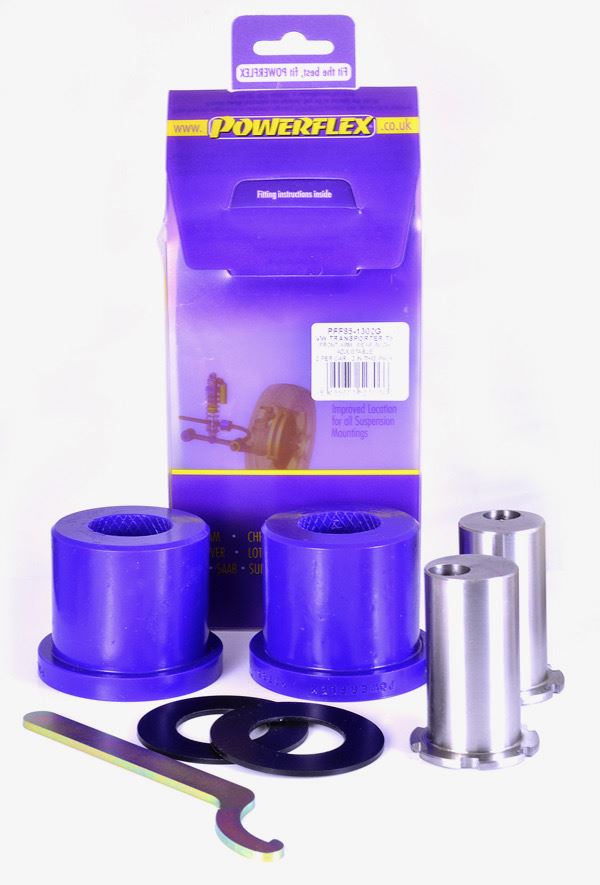 VW T6 Transporter 2015- PowerFlex Front Arm Rear Bush, Caster Adjustable