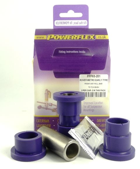 For Rover Metro, MG & Turbo PowerFlex Front Anti Roll Bar To Track Control Arm