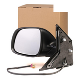 VW Transporter T6/T6.1 2015-2022 Electric Black Door Wing Mirror Left Passenger Side