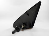 Mazda 121 3/1996-2000 Cable Adjust Wing Door Mirror Black Cover Drivers Side