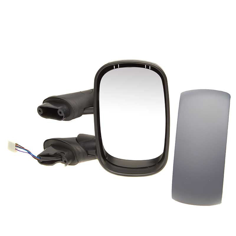 Fiat Doblo Mk1 2001-2010 Electric Adjust Primed Wing Door Mirror Drivers Side