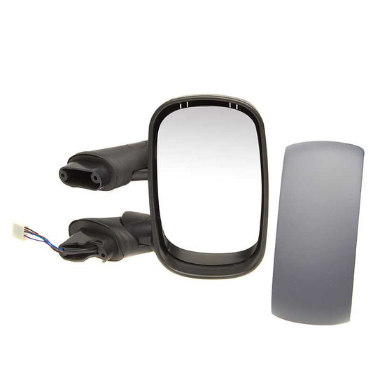Fiat Doblo Mk1 2001-2010 Electric Adjust Primed Wing Door Mirror Drivers Side