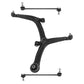 For Ford Ka Mk2 2008-2015 Front Lower Wishbones Arms and Drop Links Pair