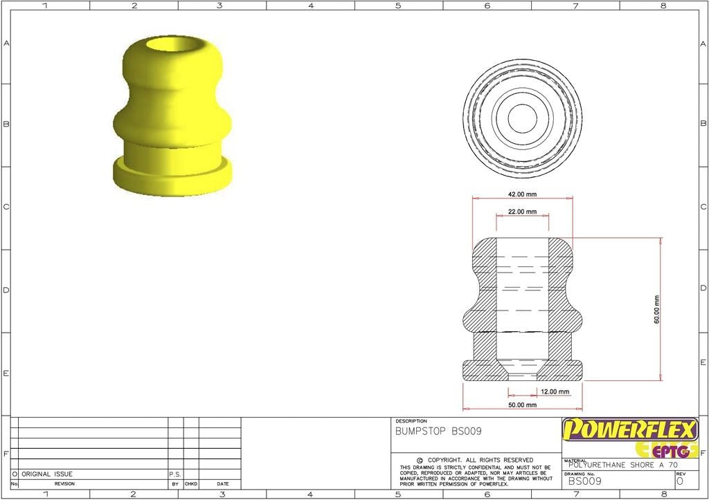 For Mini R50/52/53 2000-2006 PowerFlex Universal Bump Stop and Cover Kit