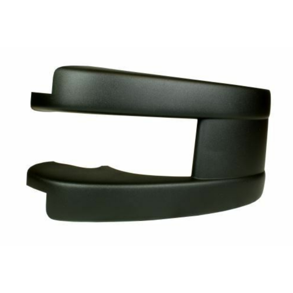 Iveco Daily 2006-2014 Short Arm Wing Mirror Cover Back Black Left Side