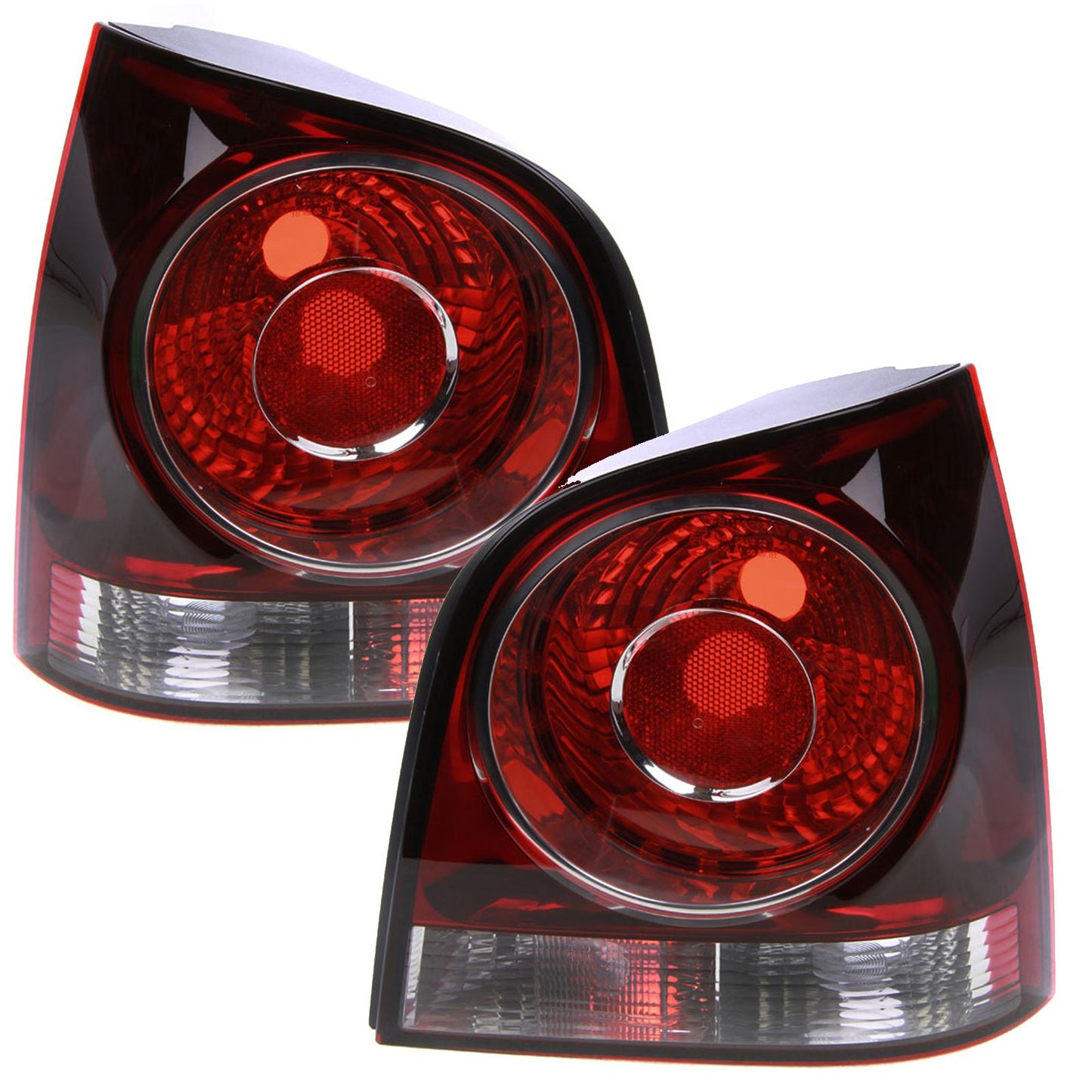 VOLKSWAGEN POLO MK4 6/2005-3/2010 REAR TAIL LIGHTS 1 PAIR O/S & N/S