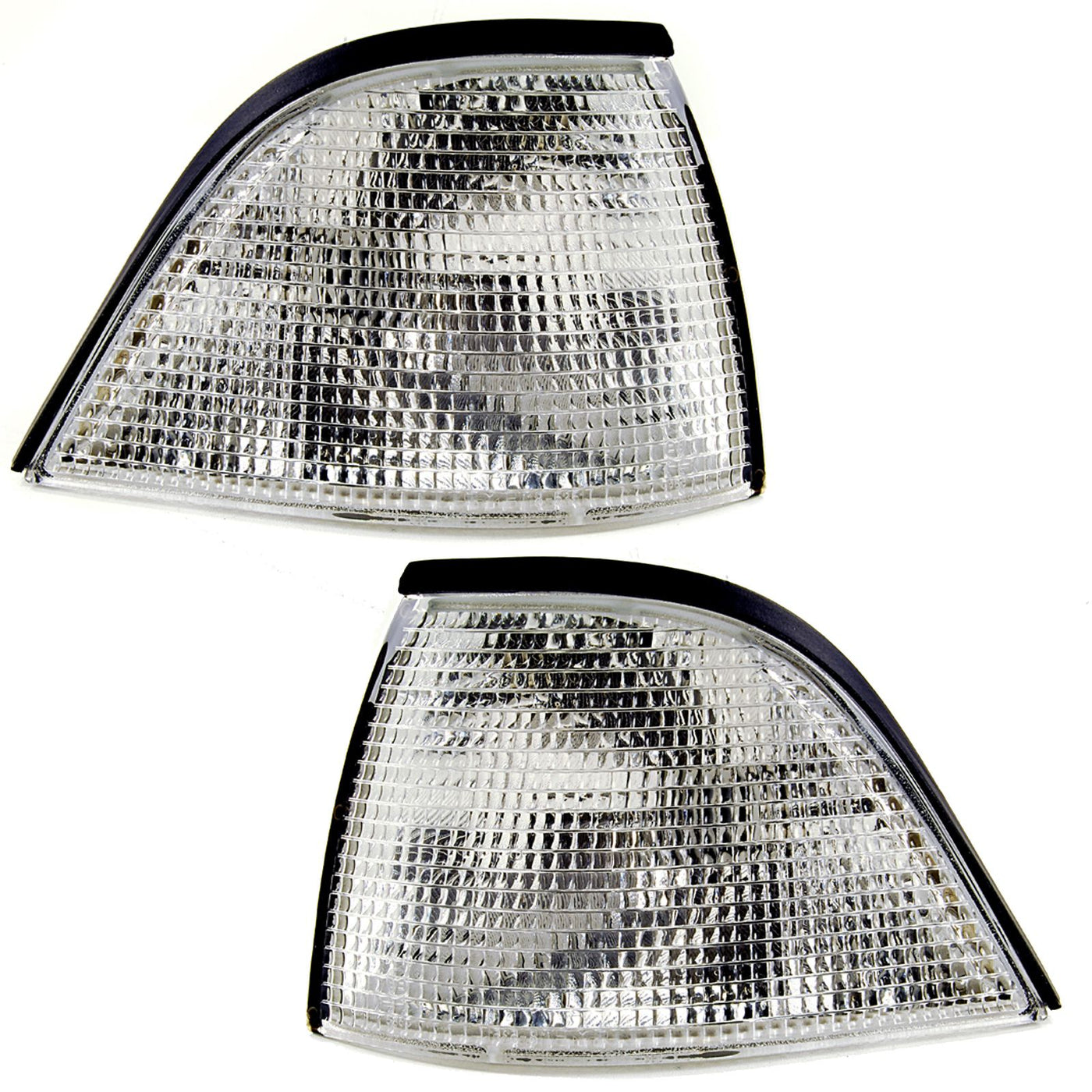 BMW 3 SERIES E36 2 DOOR 1990-2000 FRONT INDICATORS CLEAR 1 PAIR O/S & N/S