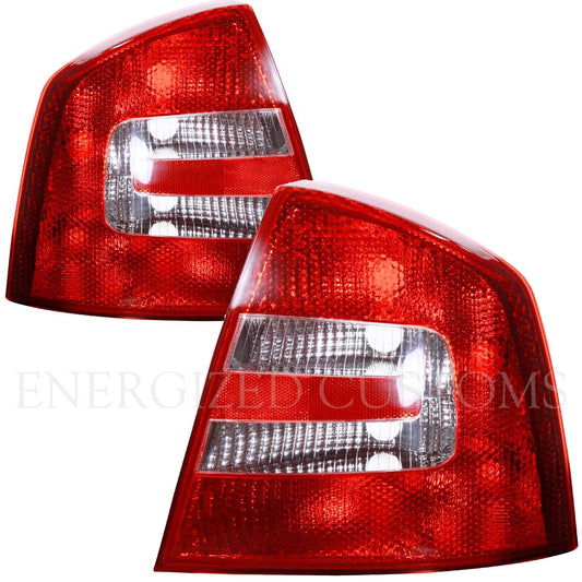 SKODA OCTAVIA MK2 HATCHBACK 6/2004-6/2009 REAR TAIL LIGHTS 1 PAIR O/S & N/S