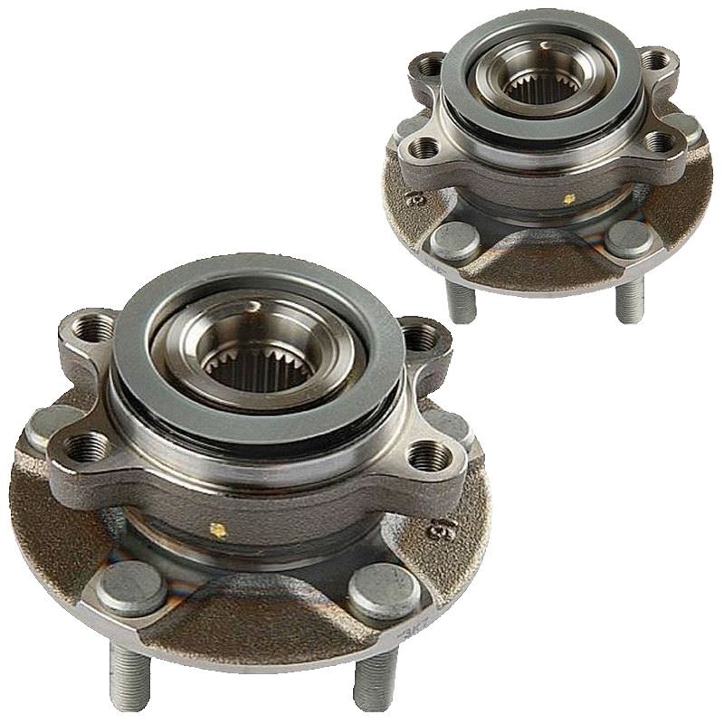 For Nissan Leaf 2010-2015 Front Hub Wheel Bearing Kits Pair