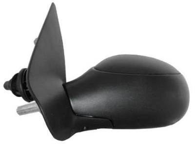 Peugeot 206 1998-2009 Cable Adjust Wing Door Mirror Black Cover Passenger Side