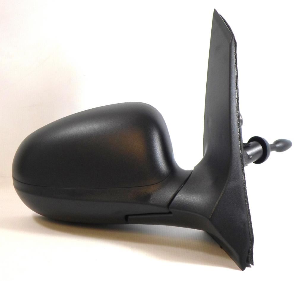 Ford Ka Mk2 11/2008- Cable Adjust Wing Door Mirror Black Cover Drivers Side