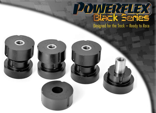 For Ford Fiesta Mk1 & 2 1976-1989 PowerFlex Black Series Rear Tie Bar Bushes