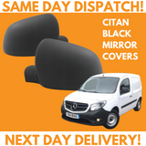 Mercedes Citan W415 2012-2020 Wing Mirror Cover Black Left & Right Pair