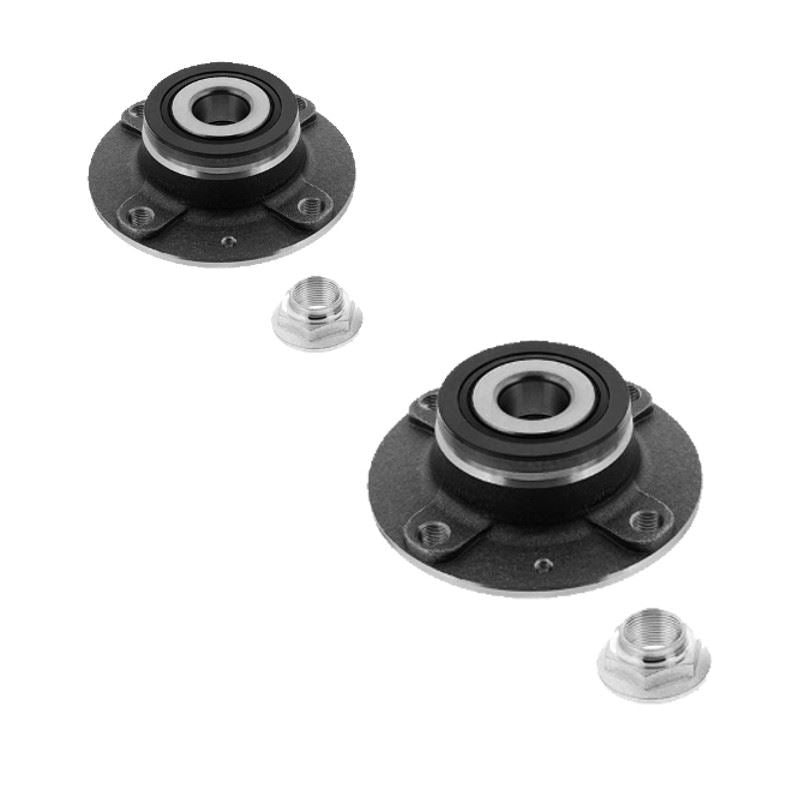 For Peugeot 307 2001-2008 Rear Hub Wheel Bearing Kits Pair