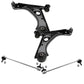 For Fiat Qubo 2008-2015 Front Lower Wishbones Arms and Drop Links Pair