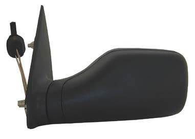 Peugeot 106 1991-2003 Cable Adjust Wing Door Mirror Black Cover Passenger Side