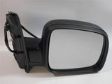 Volkswagen Caddy Van Mk3 2004-2010 Electric Black Wing Door Mirror Drivers Side
