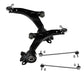 For Ford Focus C-Max 2003-2011 Front Lower Wishbones Arms and Drop Links Pair