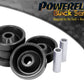 For VW Bora 4 Motion 1999-2005 PowerFlex Black Rear Trailing Arm Front Bush