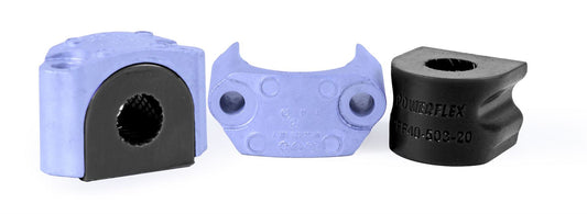 Mercedes CLK W209 2002-2009 PowerFlex Black Front Anti Roll Bar Inner Bush 20mm