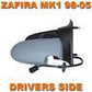 Vauxhall Zafira Mk1 1999-2005 Electric Primed Wing Door Mirror Drivers Side