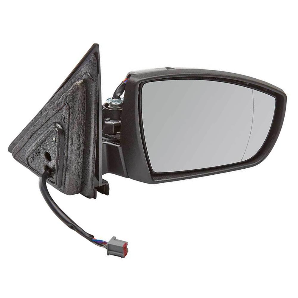 Ford Galaxy 5/2006-> Electric Adjust Wing Door Mirror Primed Cover Drivers Side