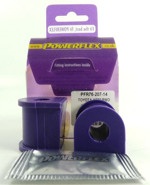 For Toyota Corolla AE86 RWD PowerFlex Rear Anti Roll Bar Bush