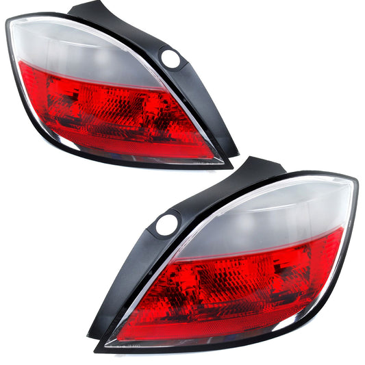 VAUXHALL ASTRA H MK5 5 DOOR 2004-2007 REAR TAIL LIGHTS 1 PAIR O/S & N/S
