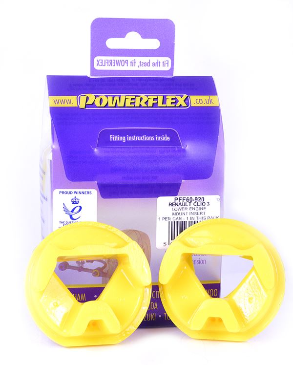 For Renault Scenic II 2003-2009 PowerFlex Lower Engine Mount Insert