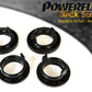 For BMW Z4 E85, E86 2003-2009 PowerFlex Black Rear Subframe Rear Bush Insert