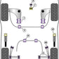 Mini R55/56/57 Gen 2 2006-2013 PowerFlex Lower Engine Mount Large Bush Insert